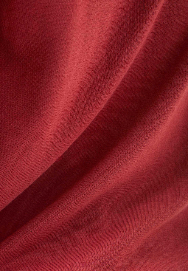 Men's Round Neck Organic Cotton Sweater Merlot