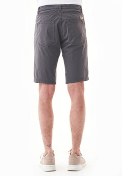 Men's Regular Fit Organic Cotton Shorts Asphalt