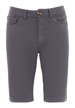 Men's Regular Fit Organic Cotton Shorts Asphalt