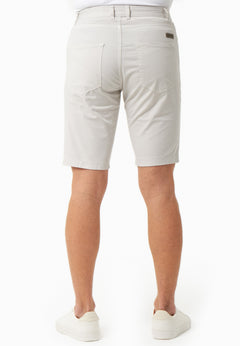 Men's Regular Fit Organic Cotton Shorts Light Grey