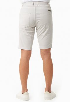 Men's Regular Fit Organic Cotton Shorts Light Grey