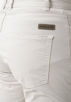 Men's Regular Fit Organic Cotton Shorts Light Grey