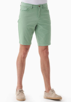 Men's Regular Fit Organic Cotton Shorts Matcha Green