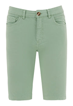 Men's Regular Fit Organic Cotton Shorts Matcha Green