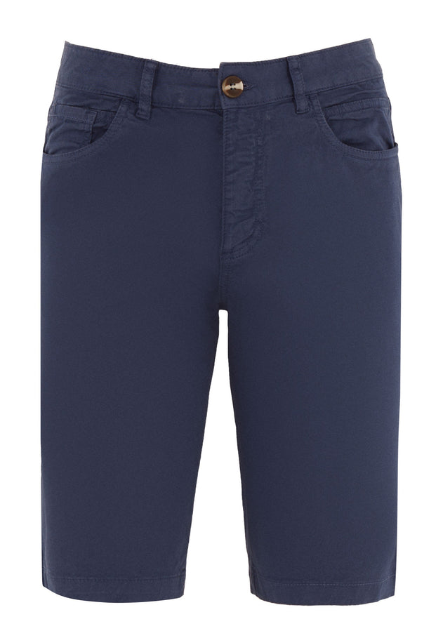 Men's Regular Fit Organic Cotton Shorts Navy