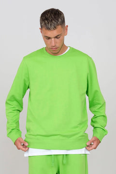 Men's Crewneck Sweatshirt Apple Green