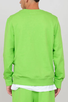 Men's Crewneck Sweatshirt Apple Green