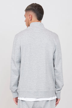 Men's Sweatshirt With A Zipper Blue