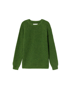Green wool Anteros sweater