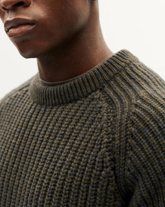 Green wool Neo sweater