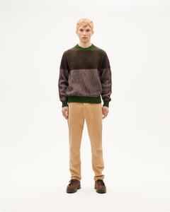 Men's Guiu Wool Sweater Brown