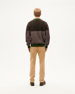 Men's Guiu Wool Sweater Brown