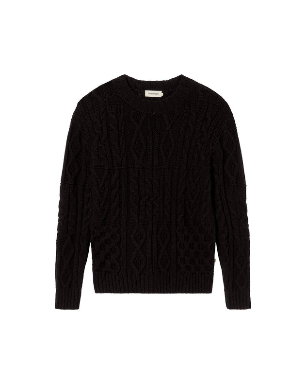 Dark blue merino wool sweater Rasta