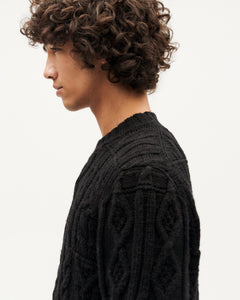 Dark blue merino wool sweater Rasta