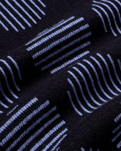 Blue merino wool japan Khem sweater