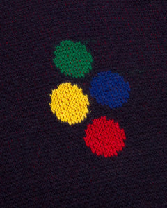 Dark blue wool Khem sweater
