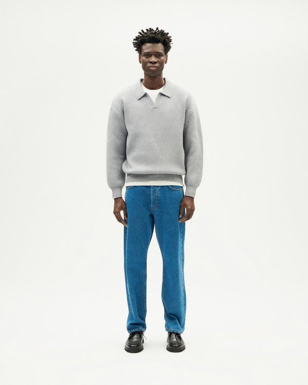 Grey wool Aritz sweater