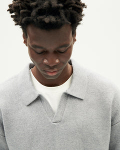 Grey wool Aritz sweater