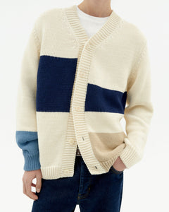 Nico Knitted Cardigan Ecru White