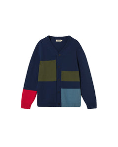 Multicolor knitted Nico cardigan