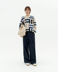 Khem Field Knitted Sweatshirt Multicolor