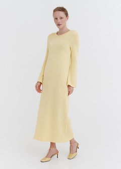 Knitted Cotton Maxi Dress Sun