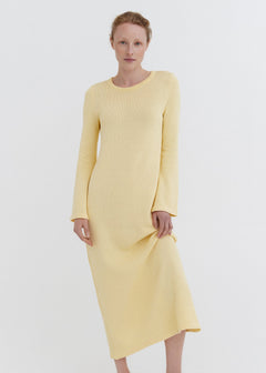 Knitted Cotton Maxi Dress Sun