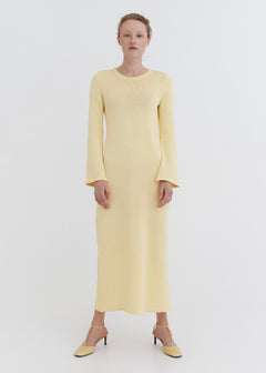 Knitted Cotton Maxi Dress Sun