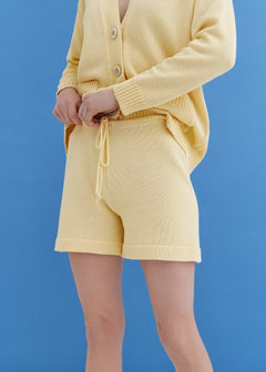 Knitted Cotton Shorts Sun