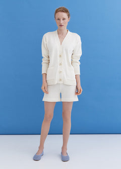 Knitted Cotton Cardigan with Buttons Lily