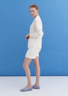 Knitted Cotton Cardigan with Buttons Lily