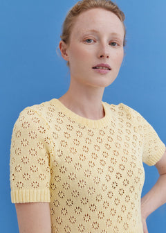 Knitted Cotton Lace Dress Sun