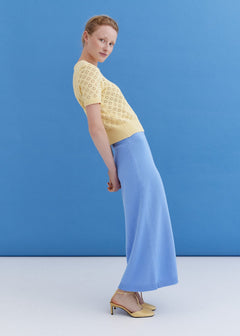 Knitted Cotton Lace Top Sun