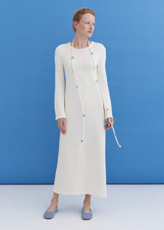Knitted Cotton Maxi Dress