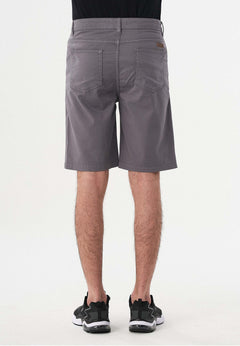 Men's Five-Pocket Organic Cotton Bermuda Shorts Shadow
