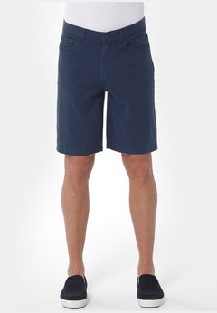 Men's Five-Pocket Organic Cotton Shorts Navy