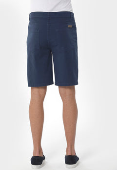 Men's Five-Pocket Organic Cotton Shorts Navy