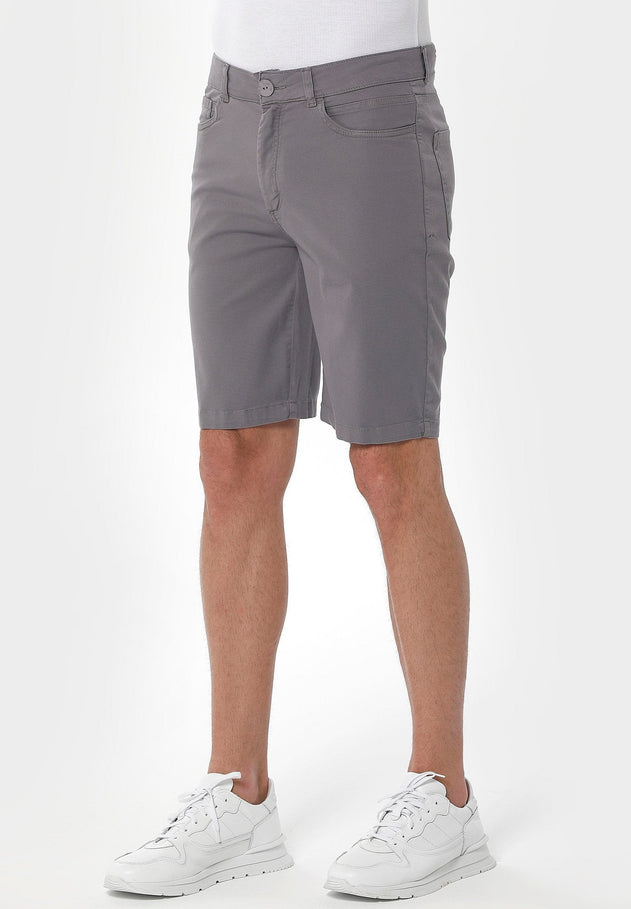Men's Five-Pocket Organic Cotton Shorts Shadow