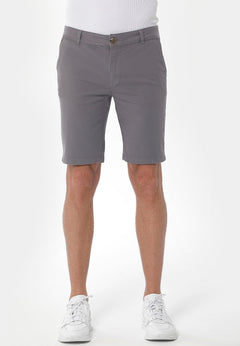 Men's Slim Organic Cotton Chino Shorts Shadow