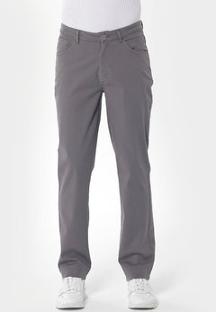 Men's Five-Pocket Organic Cotton Trousers Shadow