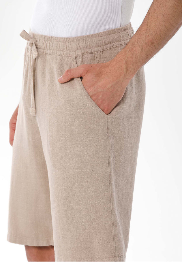 Men's Casual Shorts Beige