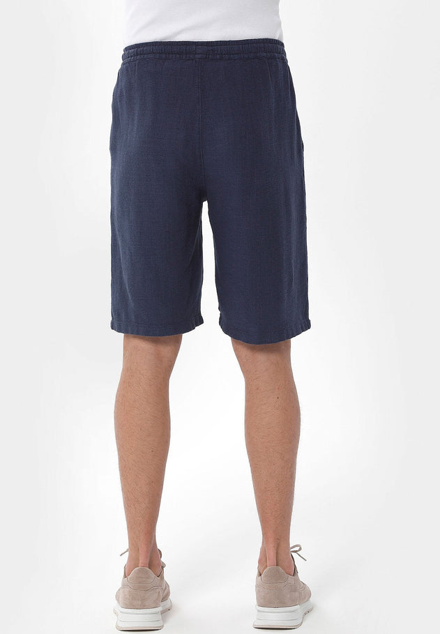 Men's Casual Shorts Navy Blue