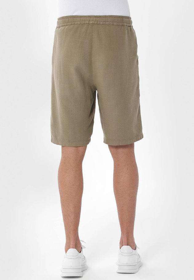 Miesten Rennot Shortsit Olive Green