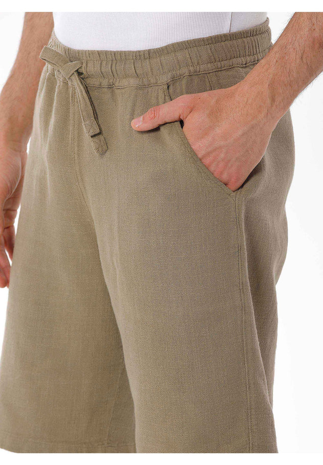Miesten Rennot Shortsit Olive Green