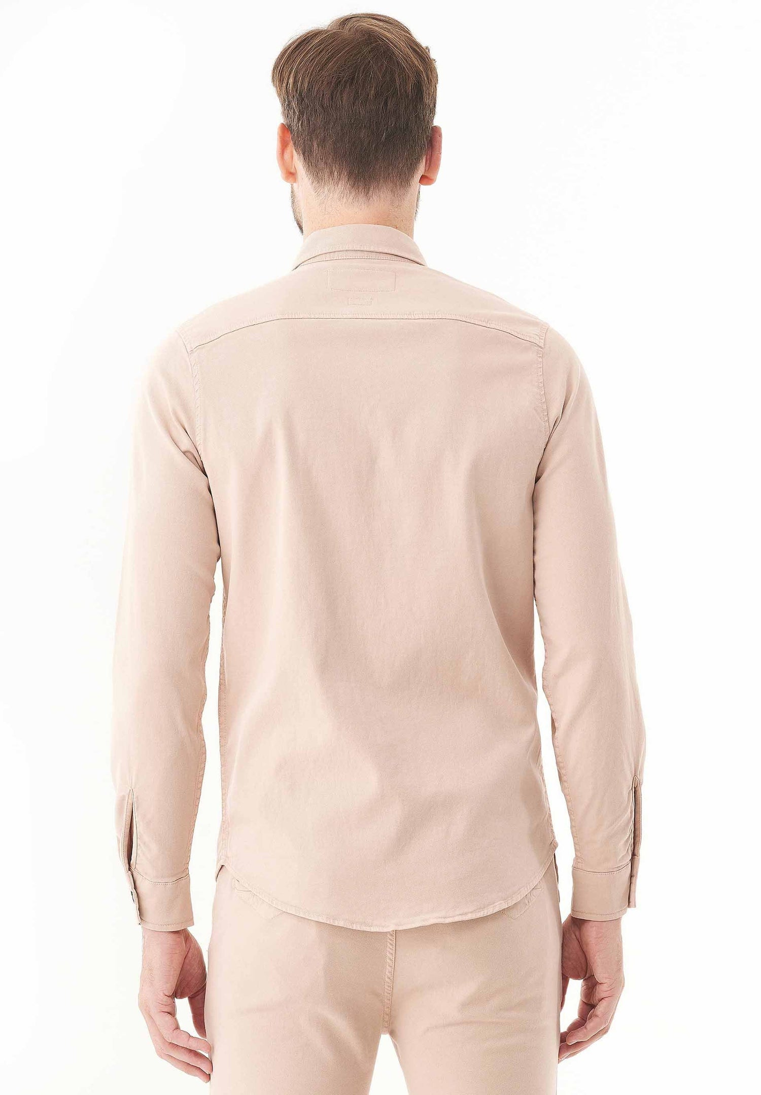 Men's Tencel™ Lyocell Blend Shirt Beige