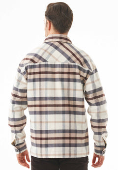 Men's Flannel Overshirt Plaid Multicolor