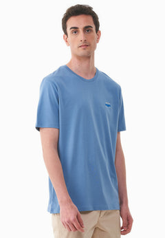 Men's Kleinbus Modal Blend T-Shirt Coronet Blue