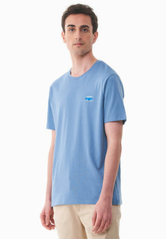 Men's Kleinbus Modal Blend T-Shirt Coronet Blue