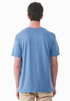 Men's Kleinbus Modal Blend T-Shirt Coronet Blue