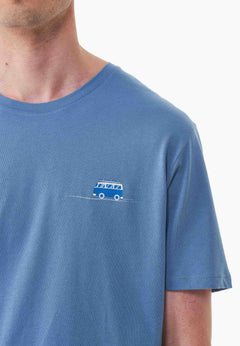 Men's Kleinbus Modal Blend T-Shirt Coronet Blue